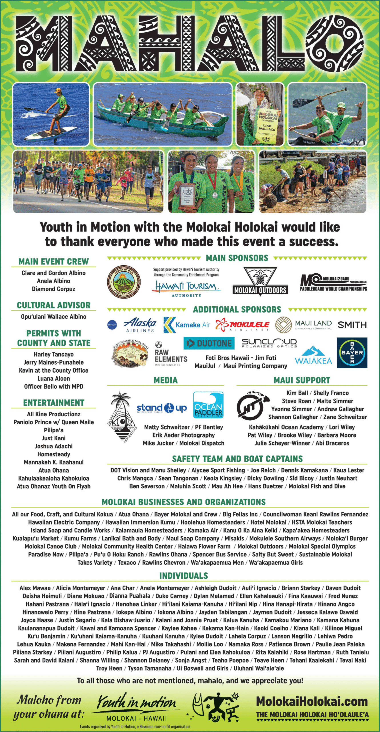 5FULL Molokai Holokai 2025 Mahalo Molokai Dispatch FP copy 2